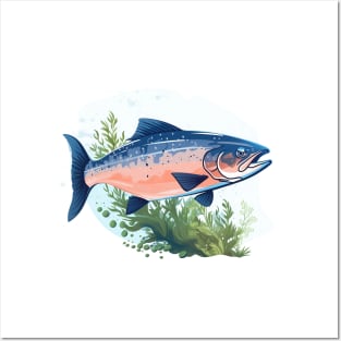 Pacific Northwest Salmon Posters and Art